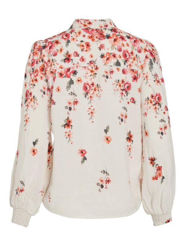 Vielma Bai LS Shirt Cloud Dancer VILA