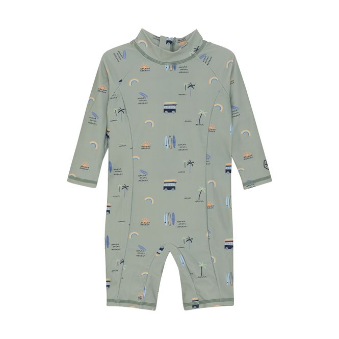 Hovedbilde UV Drakt Baby Suit Iceberg Green Color Kids