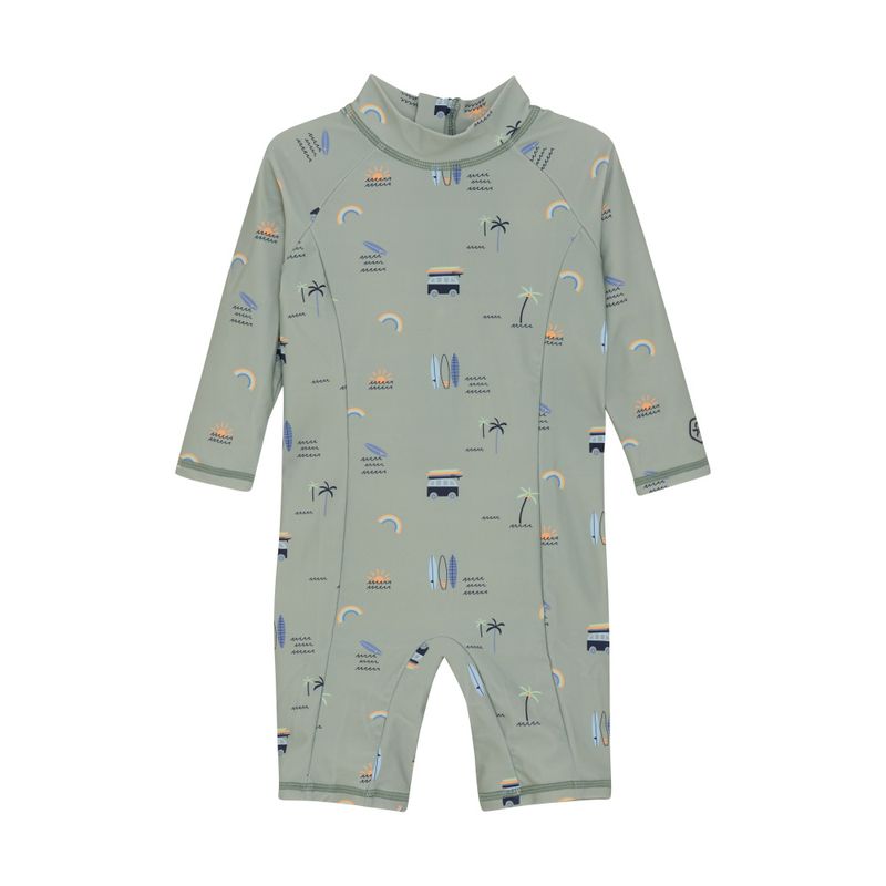 UV Drakt Baby Suit Iceberg Green Color Kids