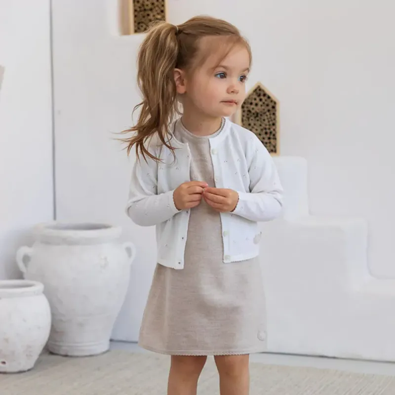 Jakke Sofie Hvit Lillelam