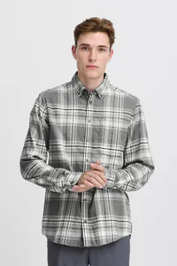 Hovedbilde Flanellskjorte Anton Pewter Mic Casual Friday 