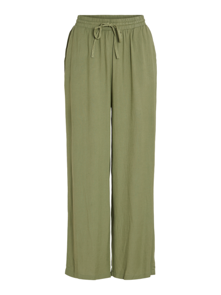 Vipricil RW 7/8 Pant Oil Green VILA