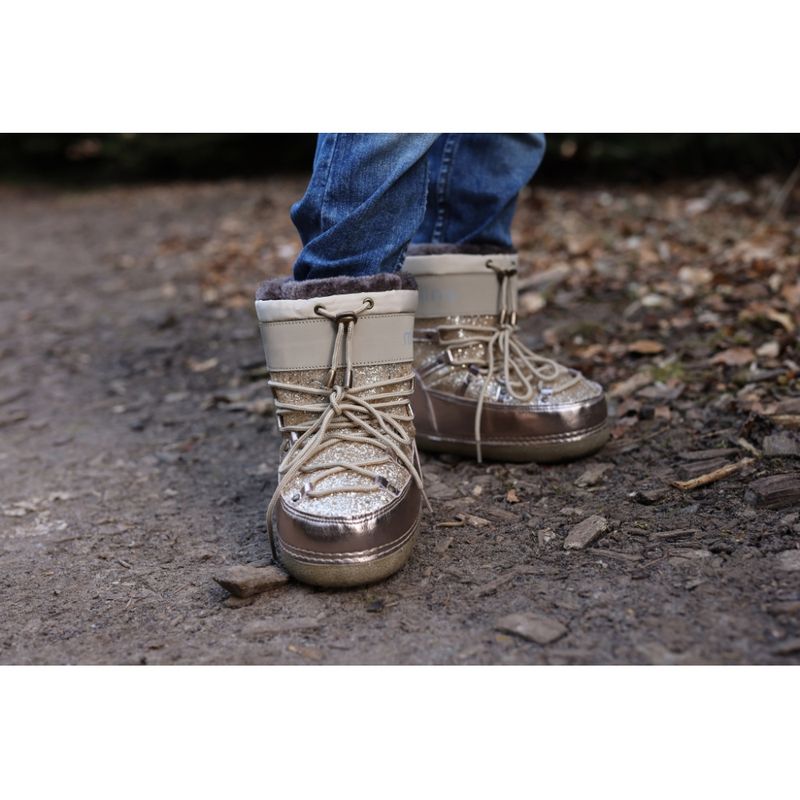 Snow Boot Glitter Champagne Mikk-Line
