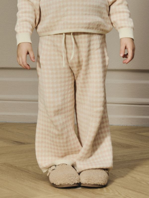 Nadie Wide Pant Cameo Rose Lil Atelier 