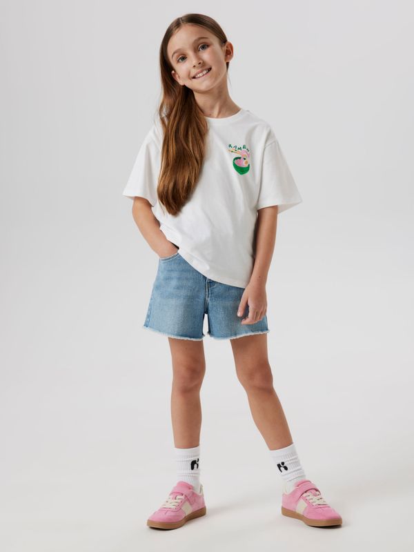Olashorts Rose Medium Blue Denim Name It