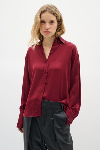 Bluse Pauline Cabernet Red In Wear 