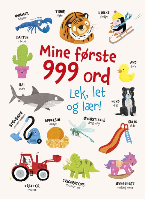 Hovedbilde Mine Første 999 ord - Becky Miles