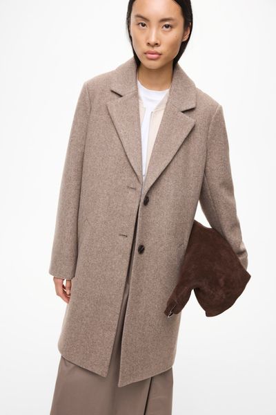 Vicladuia Button Coat Falcon VILA
