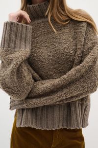 Hovedbilde Guo Highneck Sandy Grey Melange In Wear